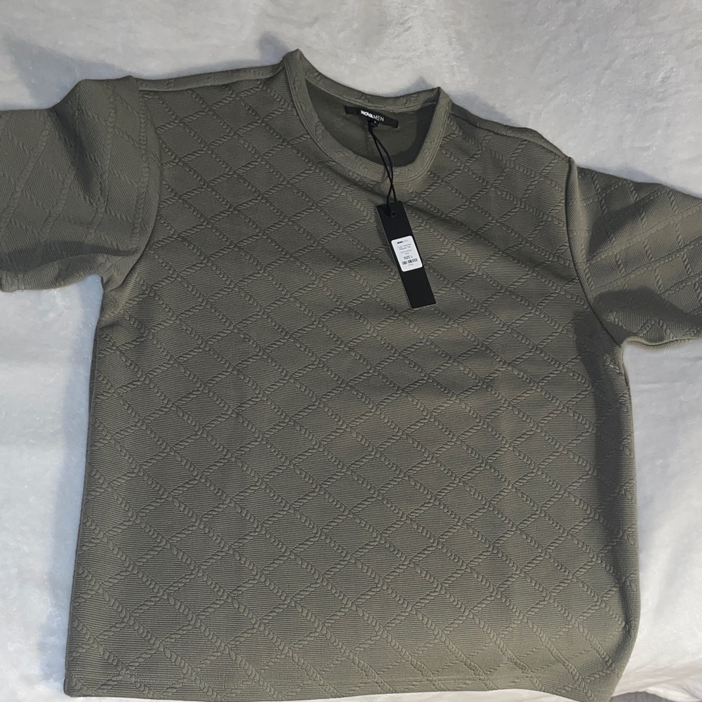 Fashion Nova Olive Short Sleeve Tee